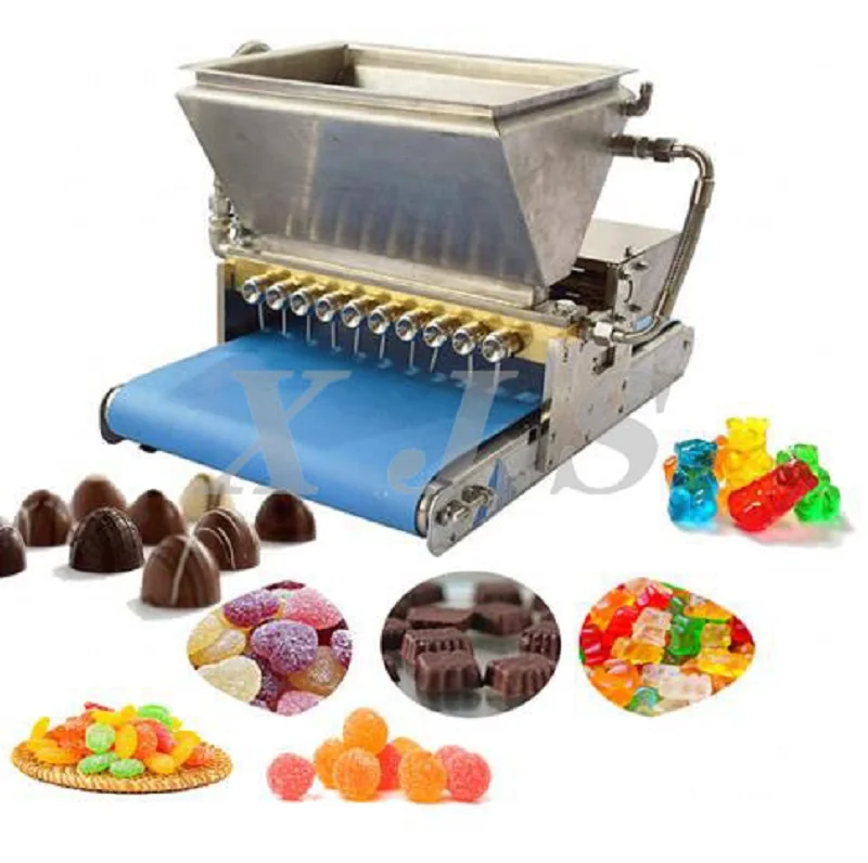 Gelatin Gummy Make Machinery for Gummies Candies Making Jelly Filling Machine