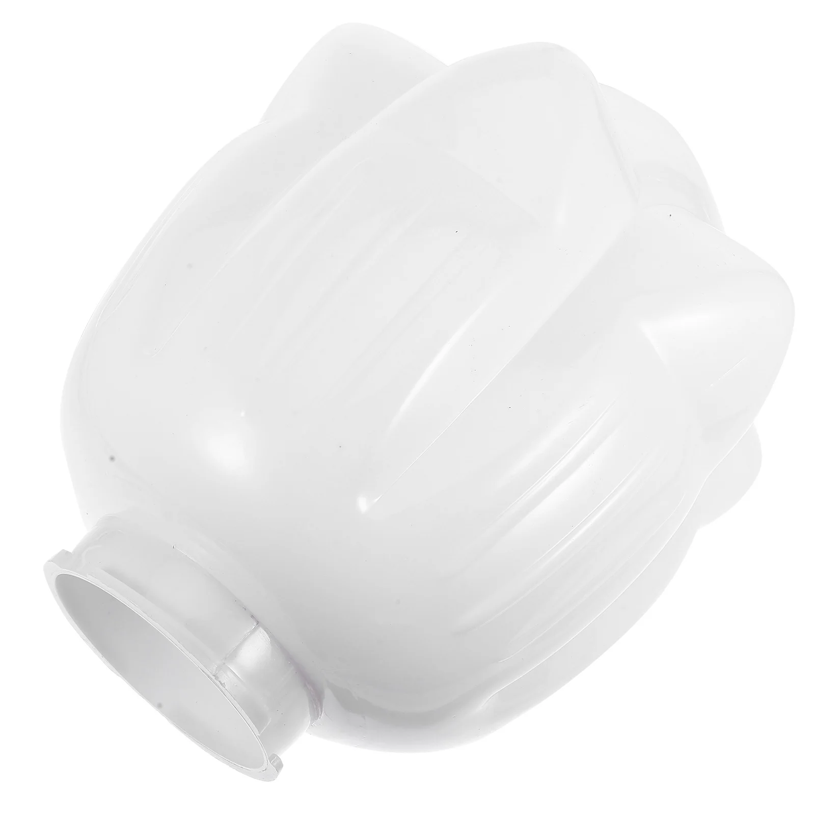 

Lotus Outdoor Lamp Post Cover White Acrylic Weatherproof Flower Lampshade Decorative Modern Garden Patio Light Globe