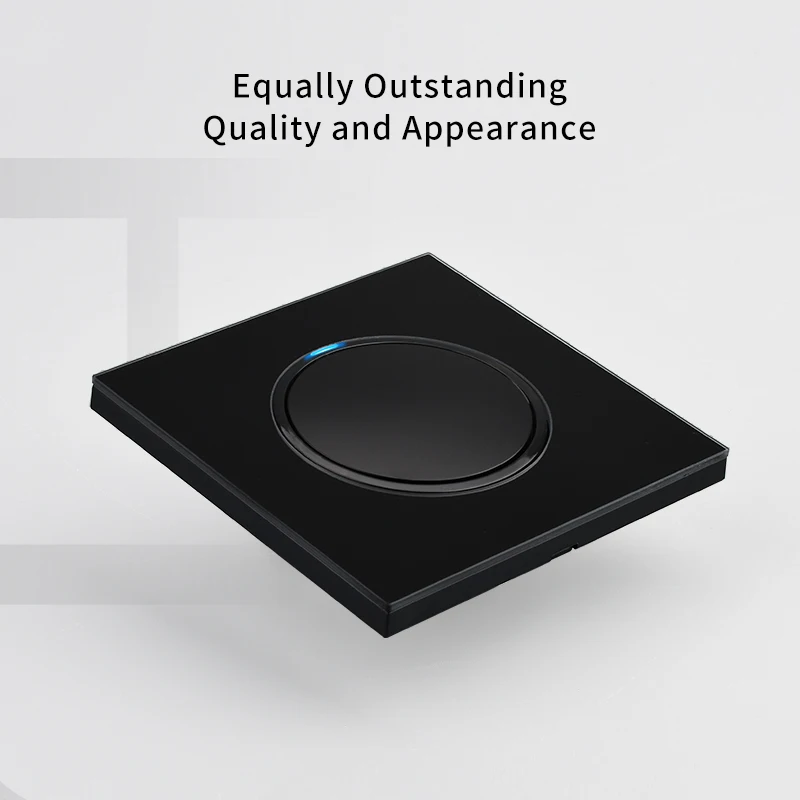 

Black Light for Glass Panel Switch Button, Eu Uk Standard round Reset Point Switch, Bedroom Usb Switch Socket 1-4gangAC110V-250V