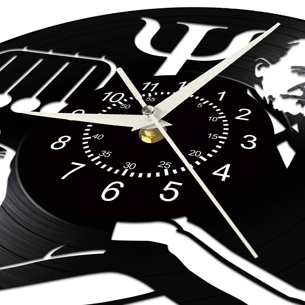 Hypnotist Inspiration Vinyl Record Wall Clock Pressure Treatment Expert Psychologist Hypnotist Home Decoration Wall Watch Gift