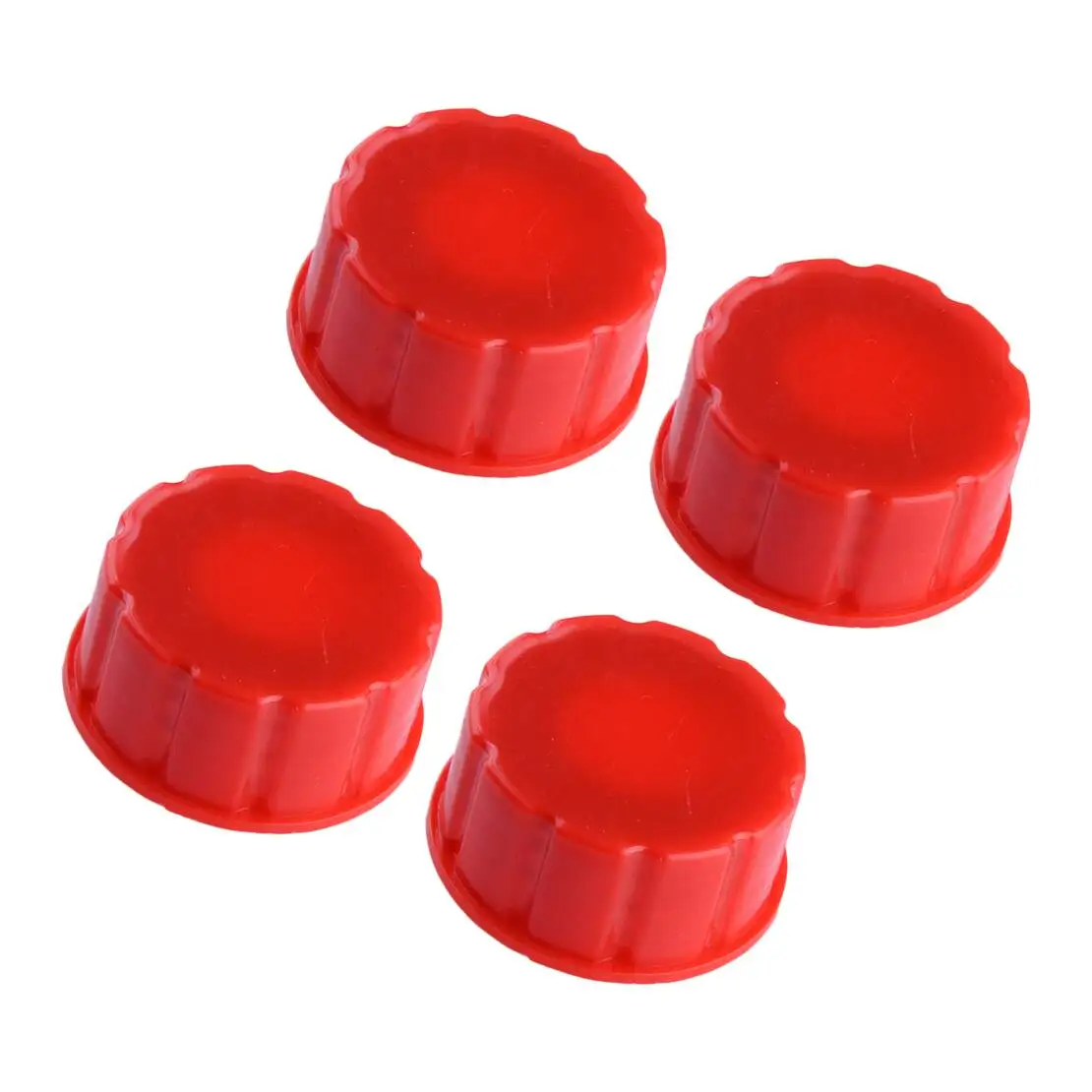 Novo 4 pçs gás pode rosca grossa base sólida tampa com junta de vedação acessórios do carro