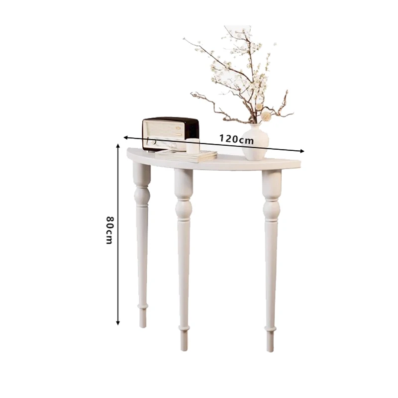 French Luxury Console Table Classic Vintage Elegant Aesthetic Console Table Against The Wall Subtle Bureau Living Room Furniture