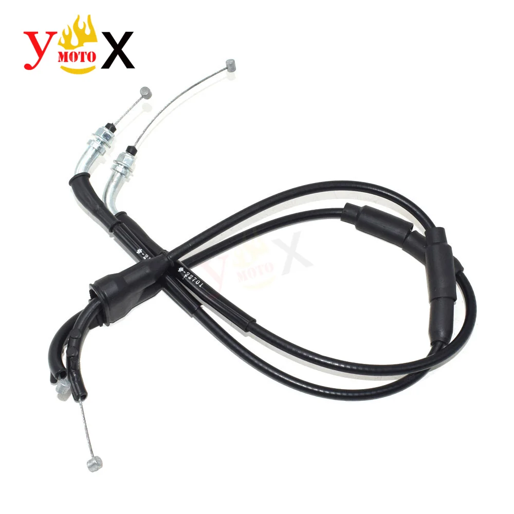 Motorcycle Accelerator Push/Pull Throttle Cable Wire Lines For DUCATI 848 1098