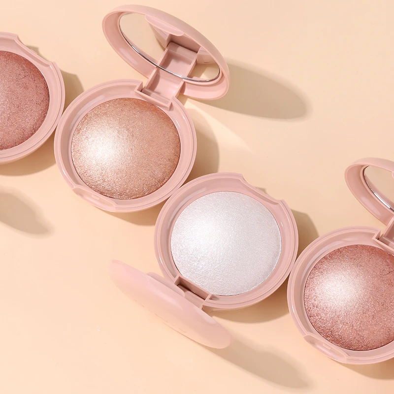 Poudre surligneuse imperméable, longue durée, scintillante, Contour du visage, maquillage éclaircissant pour les yeux, les joues, le corps et les cheveux, cosmétique