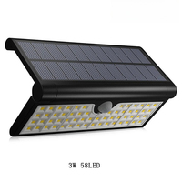 Solar Folding Wall Lamp Directly From The Manufacturer Outdoor Human Body Induction Garden Landscape Garden Lamp