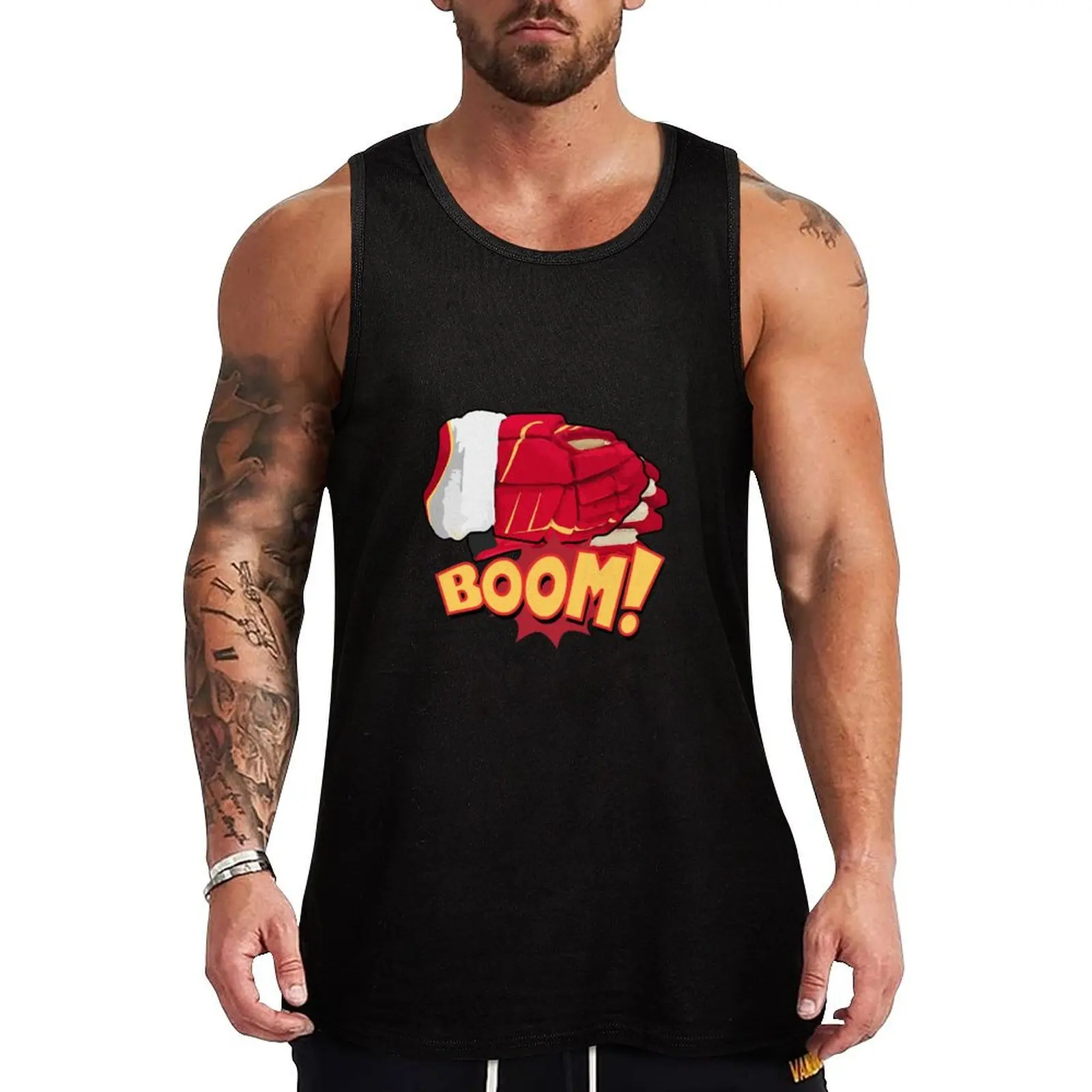 

BOOM! - Rasmus Tank Top Gym Ready Tank Top Sleeveless Quick Dry Athletic Top