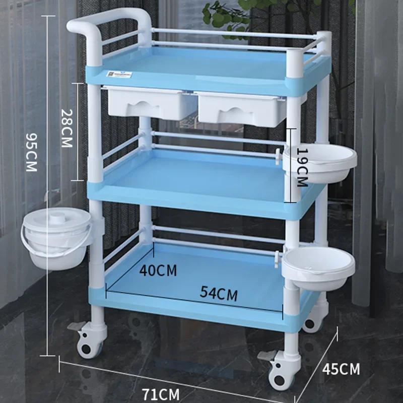 Aesthetic Roulette Storage Trolley Medical Elegant Hairdresser Cart Small Cosmetic Portable Aesthetics Carrito De Servicio