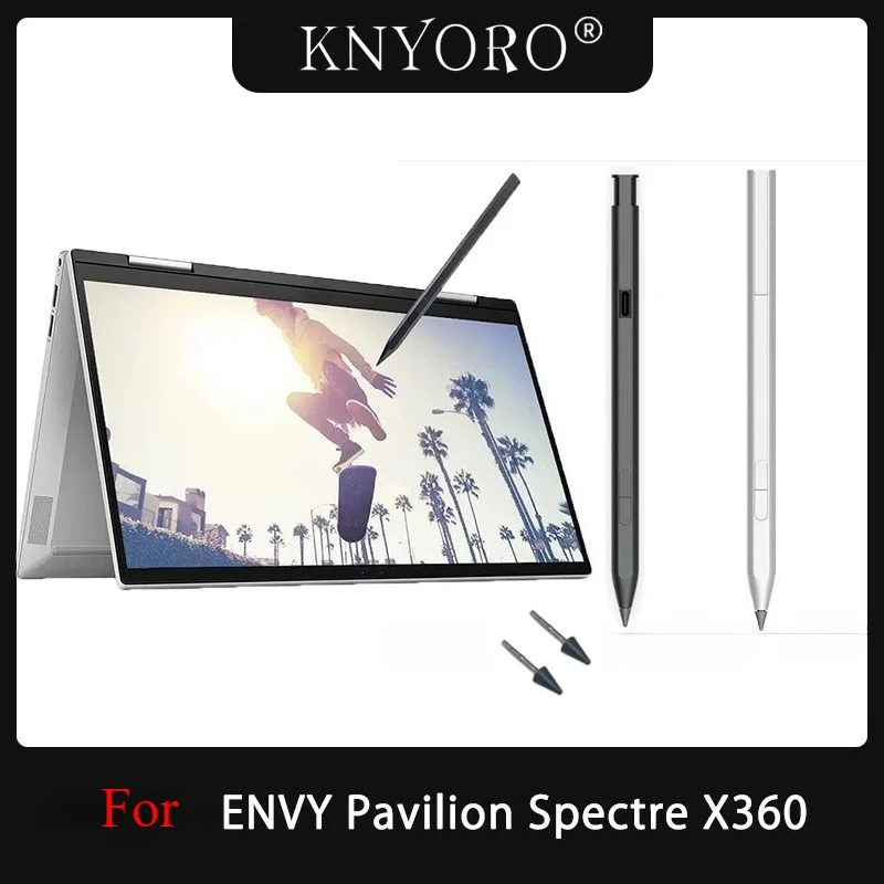 

New Authentic Stylus Pen Rechargeable For HP ENVY Spectre Pavilion x360 Probook Laptops Microsoft Surface touch pens 4096 levels