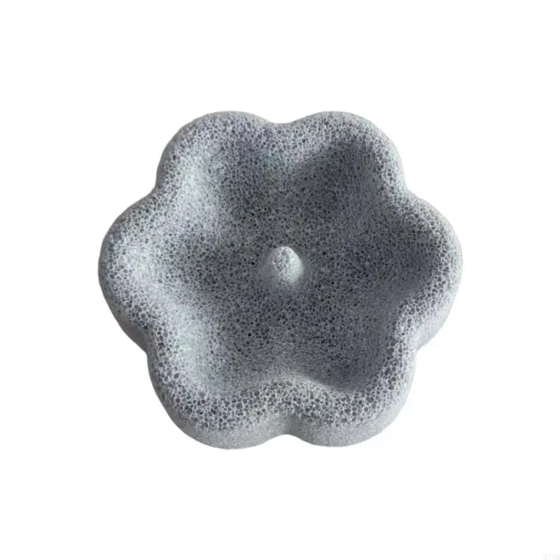 Pumice Stone Bird Bowl Bird Feeder Bird Feeding Dish for Small Pet Birds, Stone Look Shallow Water Bowl for Cage, 37JD