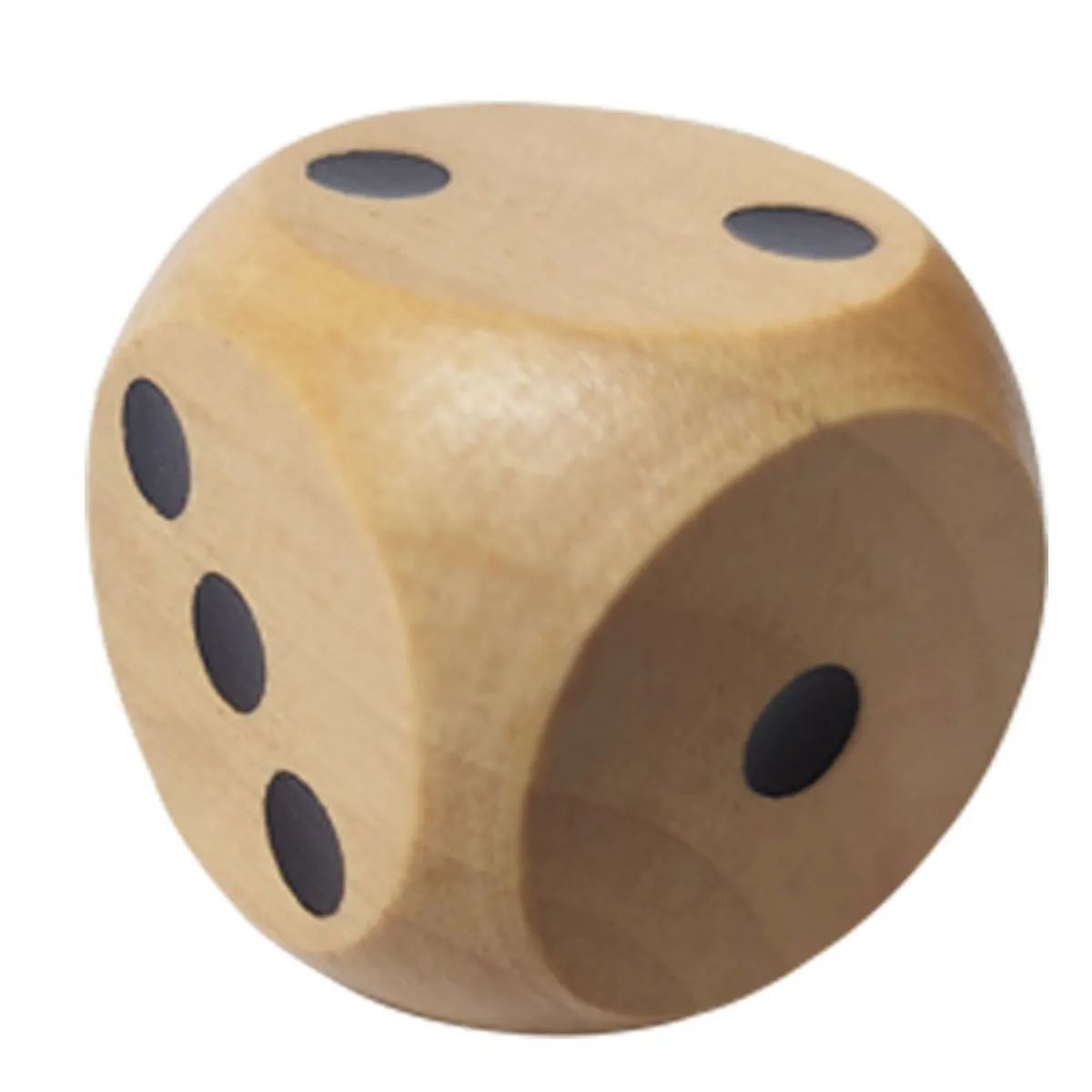 Wooden Dice Six Sided Spot D6 Cube Wood 1.8cm 2cm 2.5cm 3cm for Board Game / Decoration / Random Games
