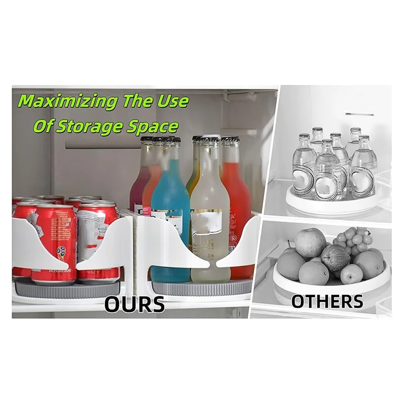 

AB33-для шкафа для кухни, обеденный стол, туалетный столик, двухслойный проигрыватель, вращающийся органайзер для проигрывателя