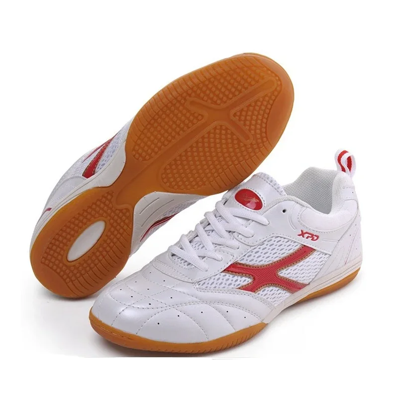 Chaussures de tennis de table respirantes unisexes pour hommes et femmes, baskets d'entraînement en salle, antichoc, sport professionnel, handball