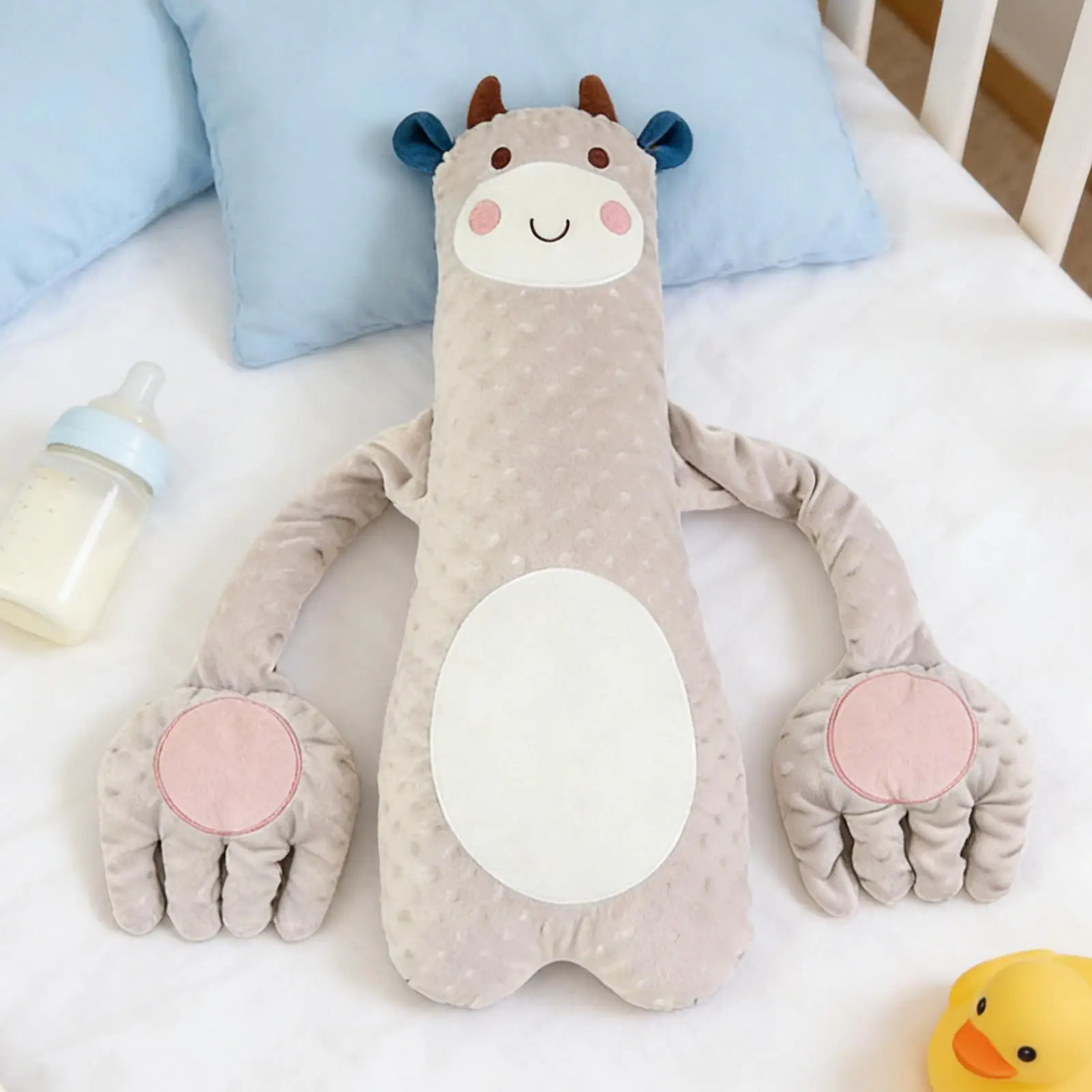 Jouet de couchage apaisant pour enfants, prévention des éclats, oreiller de couchage réglable, jouet à main pour garçons et filles, maison