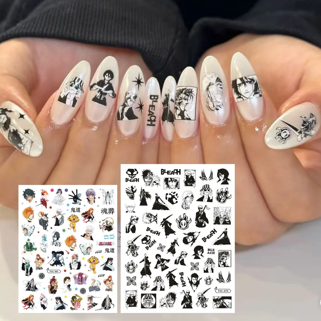 

TSC-161-273 Bleach gojo Nail slider Anime 5d Nail sticker Nail Decor demon