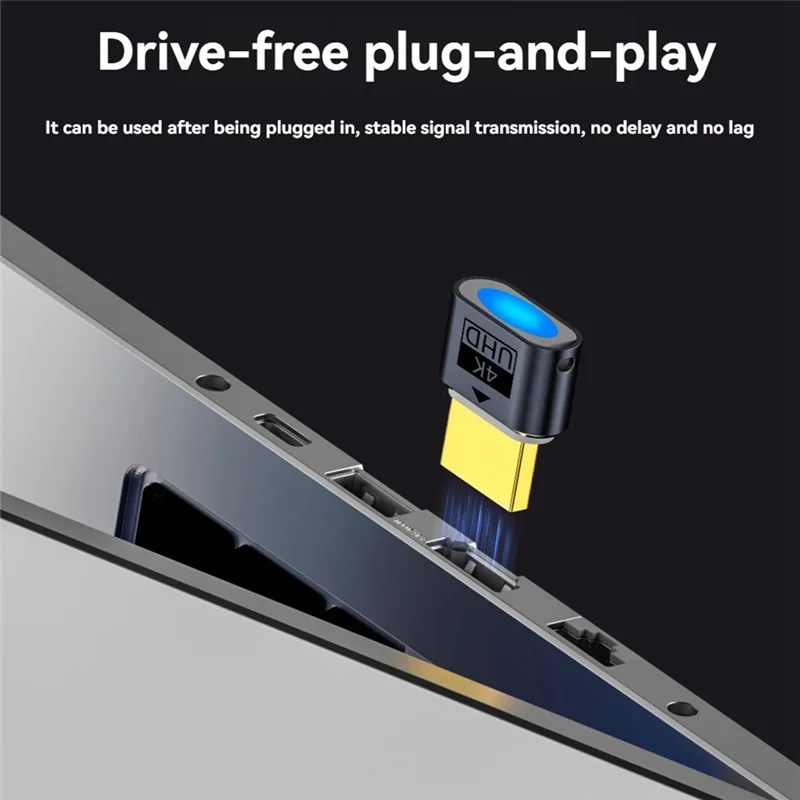 2 個 - 互換性のあるダミープラグ 4K HDR 仮想モニター EDID ヘッドレスゴーストエミュレーター サポート 4K 60Hz 1080 120Hz