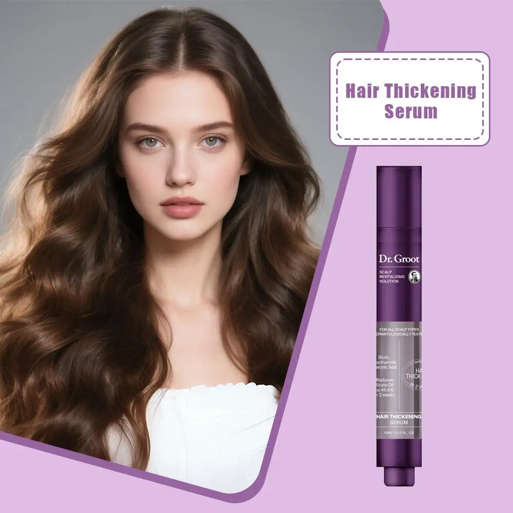 

1PCS Scalp Repair Serum 15ml Hair Follicle Treatment Thickening Essence Reduce Hair Loss Volumizing Growth Care Solution