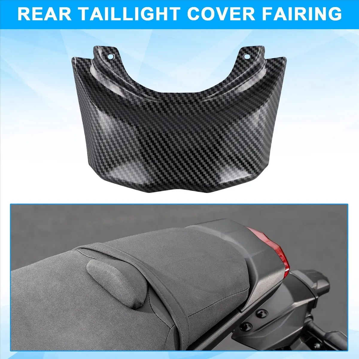 #40T Automotive Parts & Accessories,Motorcycle Accessories Seat Unit Cover Fairing Parts Kits for Yamaha (Carbon Fiber Pattern) view 2