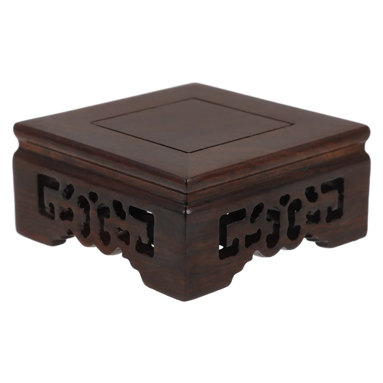

Small Wooden Core Plant Stand Indoor Bonsai Pot Riser Home Decor Display Base Flowerpot Holder Bonsai Pot Stand