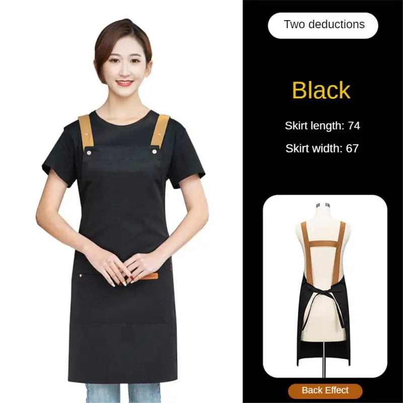 Kitchen Apron Household Waterproof Oil-proof With High Appearance Value Customized Work Advertising Apron