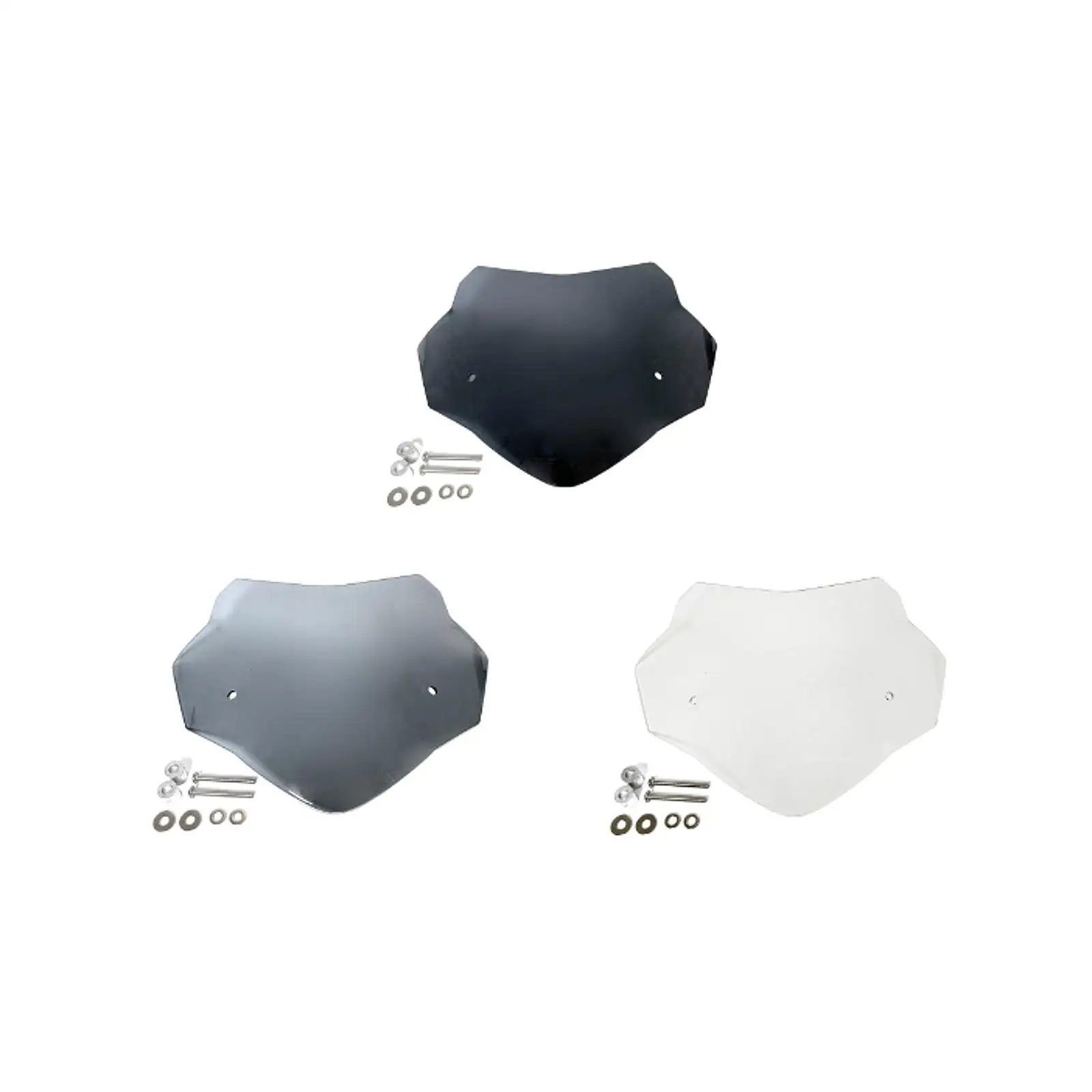 

Motorcycle Windshield Accessories Sturdy Scratch Resistance Replaces Wind Deflector Spoiler Protector for Sv650 Sv 650 2016