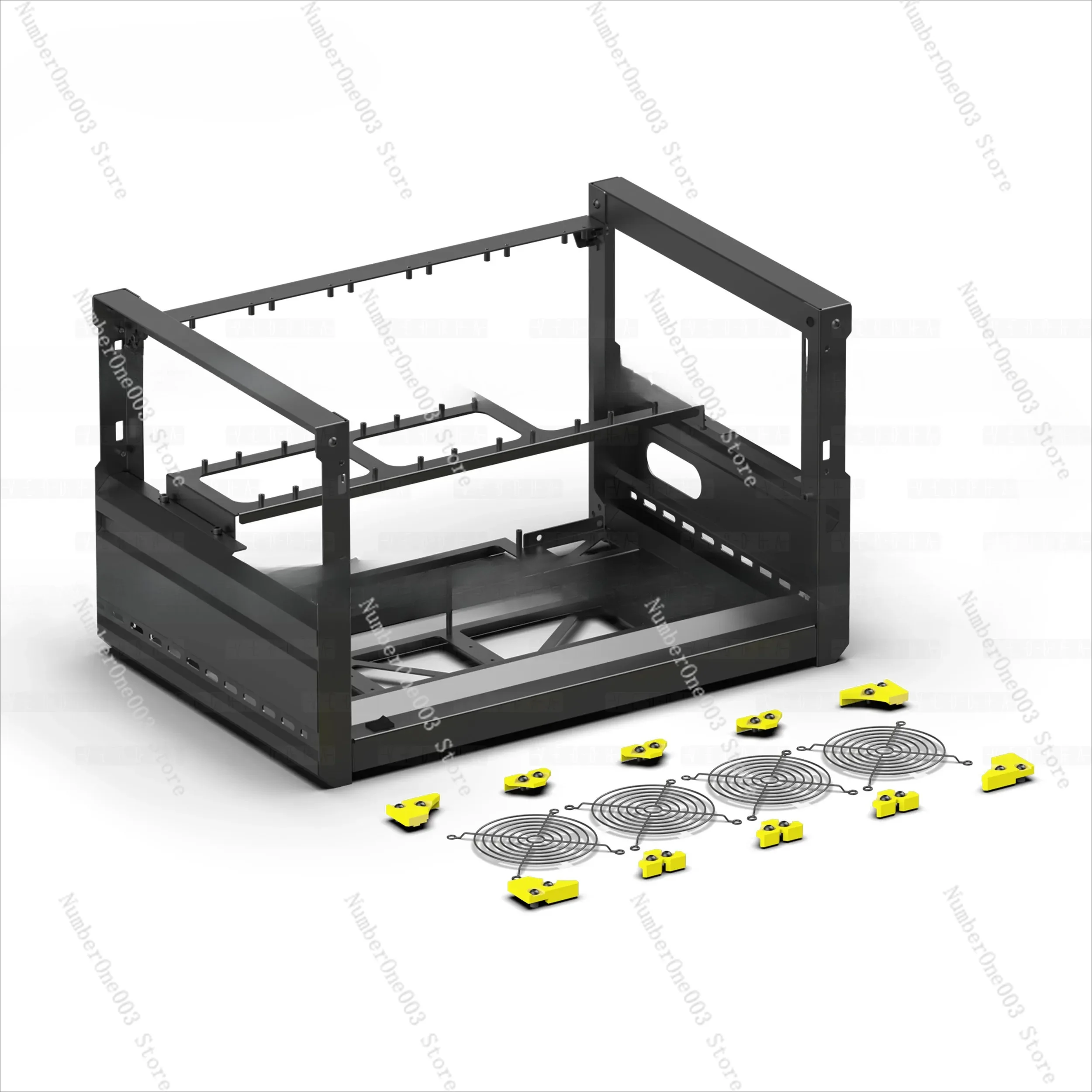 T3 6 Graphics Card/multi-graphics Card/all-aluminum/AI Large Model Open Rack