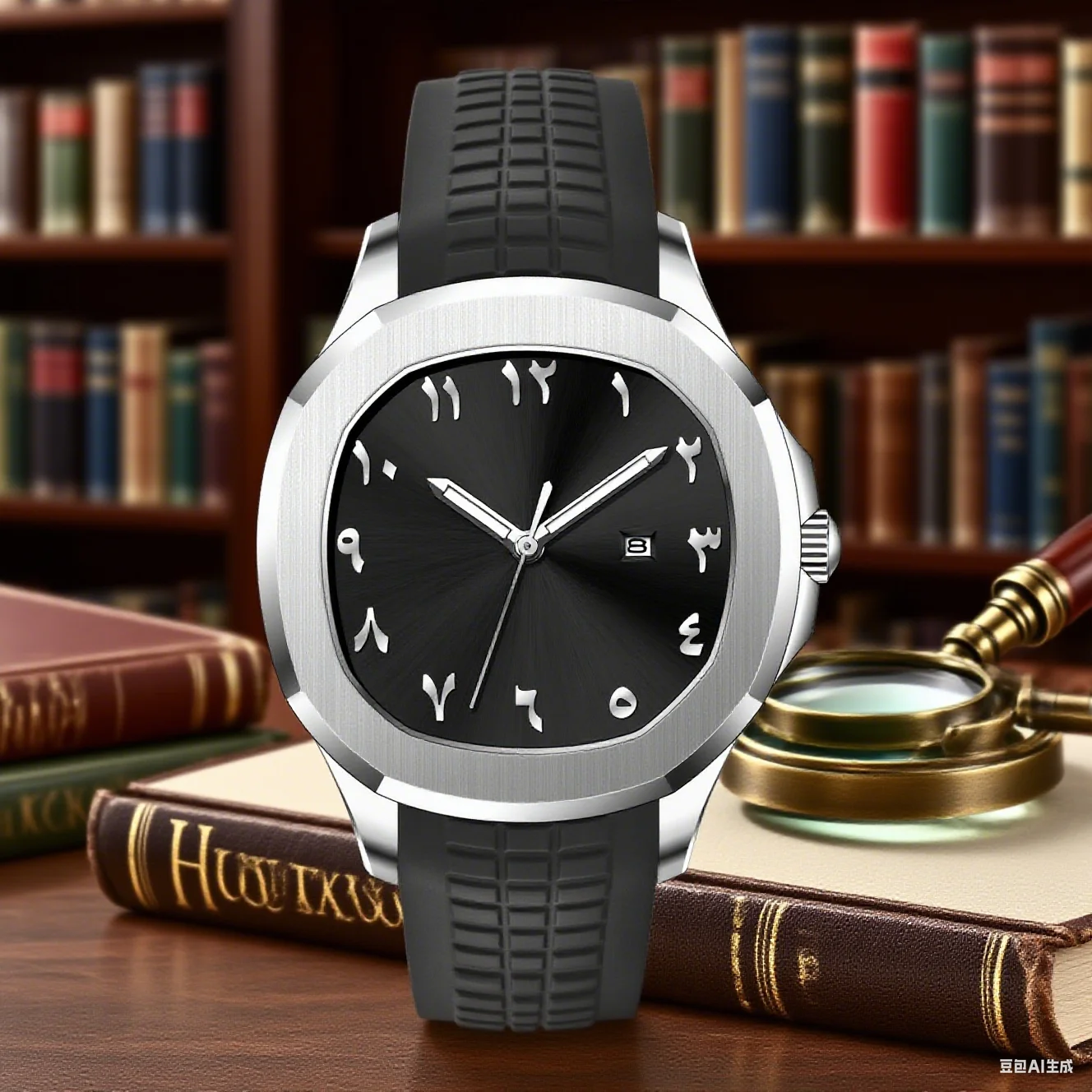 นาฬิกาควอตซ์สปอร์ตหรูหราสำหรับผู้ชาย ดีไซน์เรียบง่าย สไตล์ลำลอง พร้อมตัวเลขแบบอารบิก สายซิลิโคน ของขวัญสุดสร้างสรรค์จากแบรนด์ดัง