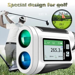 LCD Laser Rangefinder, Distance Meter, Angle Range Finder, Monocular Telescope for Outdoor Golf Sport Hunting