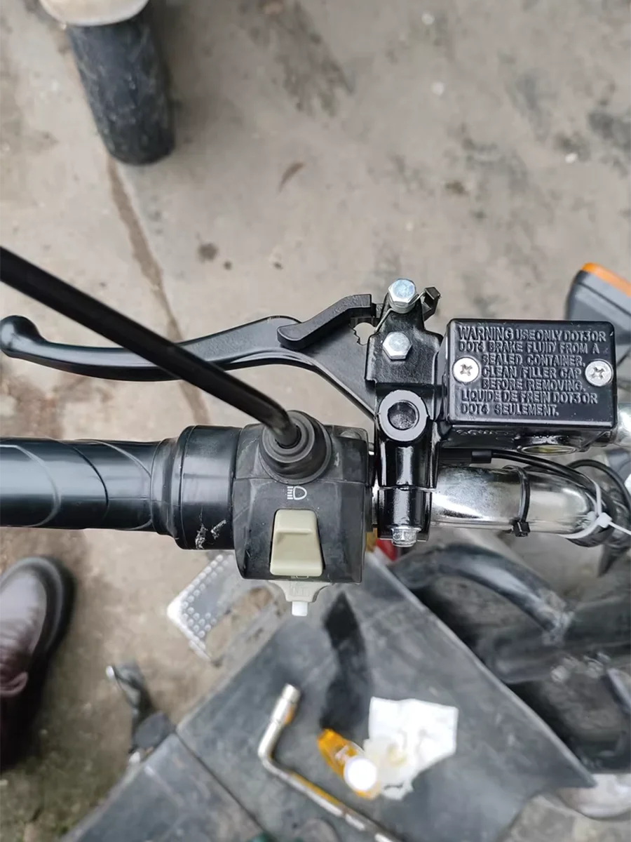 7/8 cala 22mm sprzęgło ATV hydrauliczny cylinder hamulcowy dźwignia postojowa odpowiednia dla 150cc 200cc 250cc 300cc motor terenowy Quad Kart — zdjęcie 3
