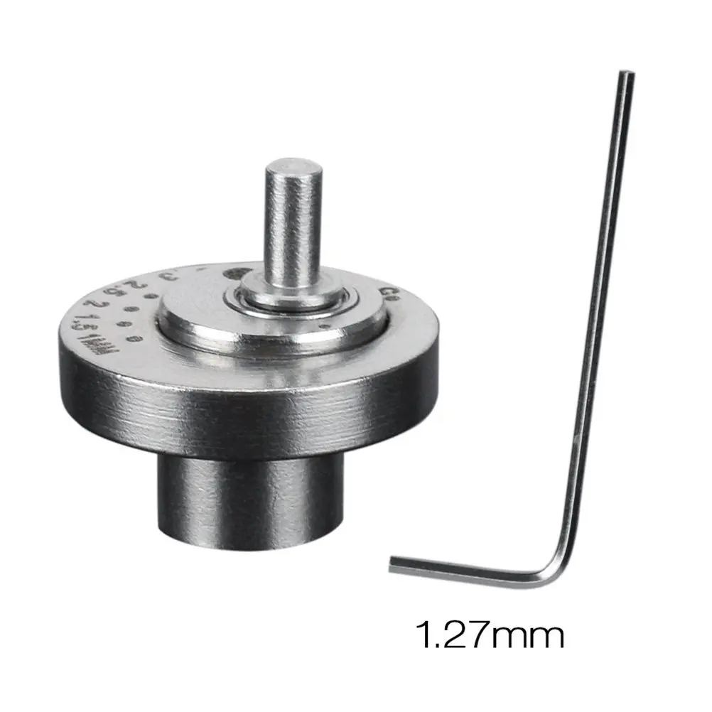 1Pcs Adjustable Eccentric Wheel Scale Numbers Machine Accessories Stainless Steel Precise Center .27mm Hex Socket