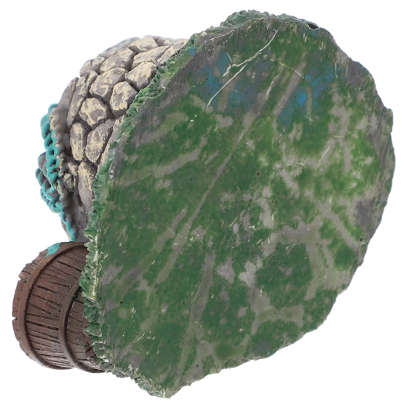 

DIY Miniature Resin Garden Bridge with Well for Terrarium Aquarium Planters Small Moss Landscape Decor Fairy