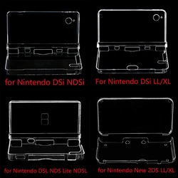 OSTENT-Coque de protection en cristal transparent pour console Nintendo, étui rigide, compatible avec les modèles 3DS, 3DSXL, 2DS, 3DS, LL, NDSi, NDSL, volontairement