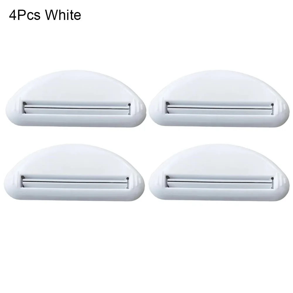 

2/4 шт. прочная многофункциональная соковыжималка для зубной пасты, ручные пластиковые зажимы для тюбиков зубной пасты, сжимающий зажим, очищающее средство для лица