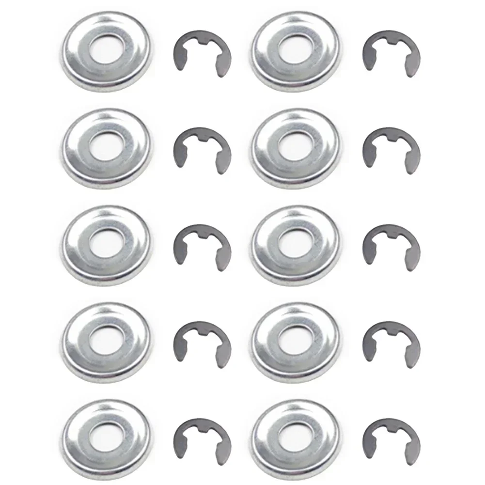 10x Clutch Washer E-Clip For Stihl MS260 MS290 MS440 MS460 MS660 9460 624 0801 Chainsaw Kit Lawn Mower Part Clutch Washer E-Clip