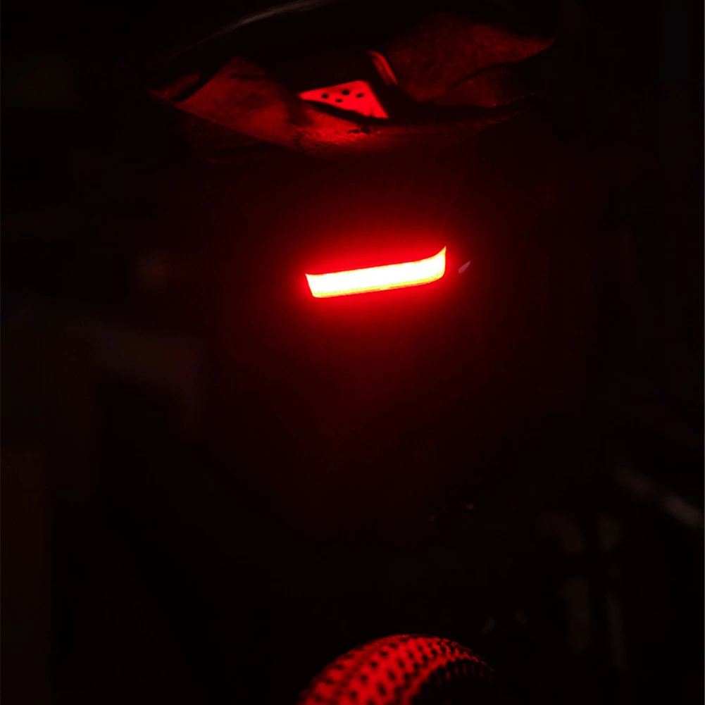 Solar LED Bike Tail Light USB Charging Mountain Road Bike Rear Light 600mah Bicycle Rear Night Light 6 Gears for Outdoor Cycling