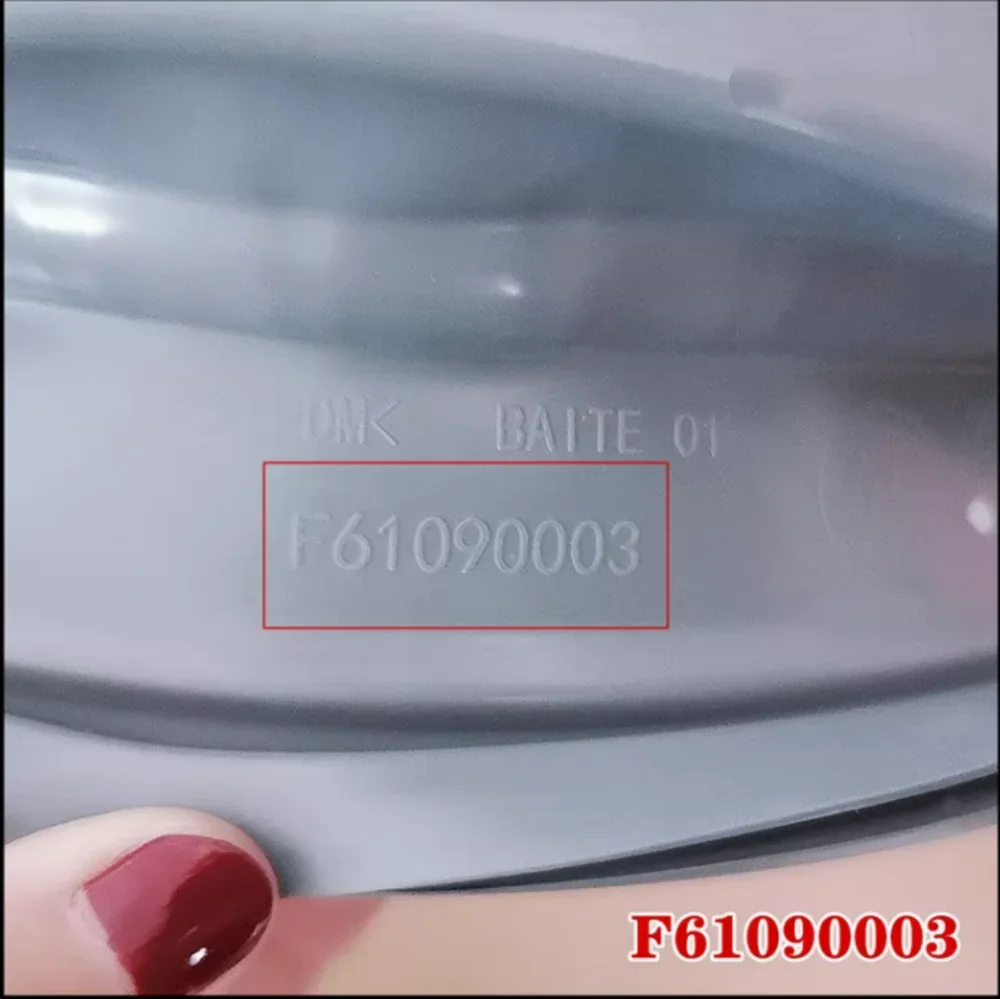 Nuevo para sello de puerta de lavadora tambor Skyworth F6109003 anillo sellado goma almohadilla ventana observaci