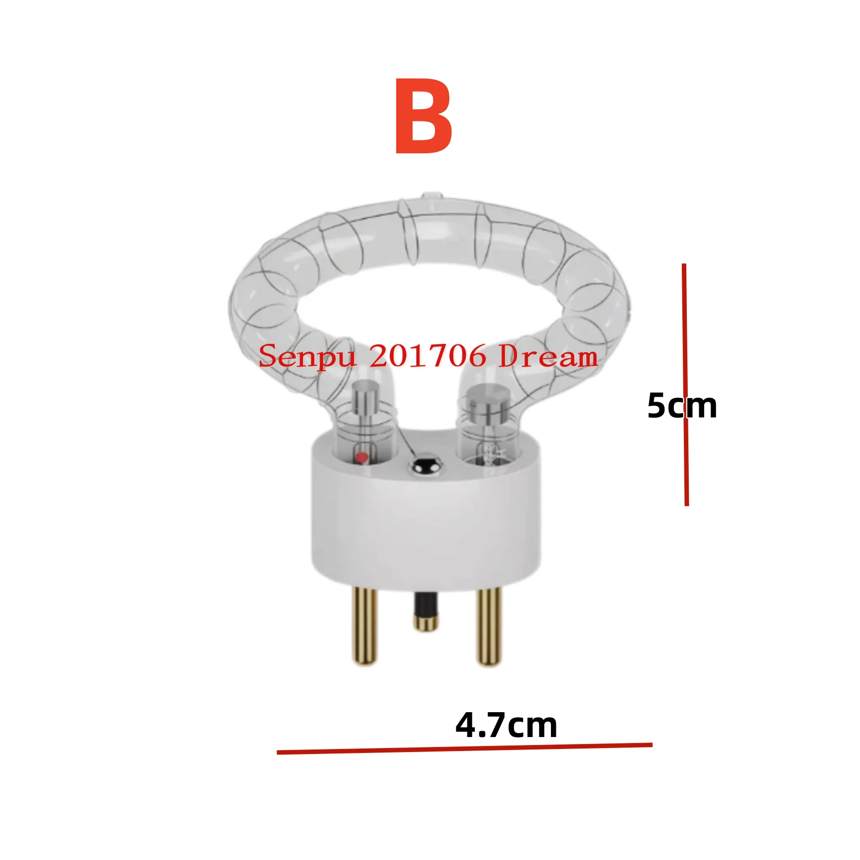 for Godox AD300Pro  flash glass bulb protective cover/AD300 Pro flash tube XE xenon lamp flash bare lamp