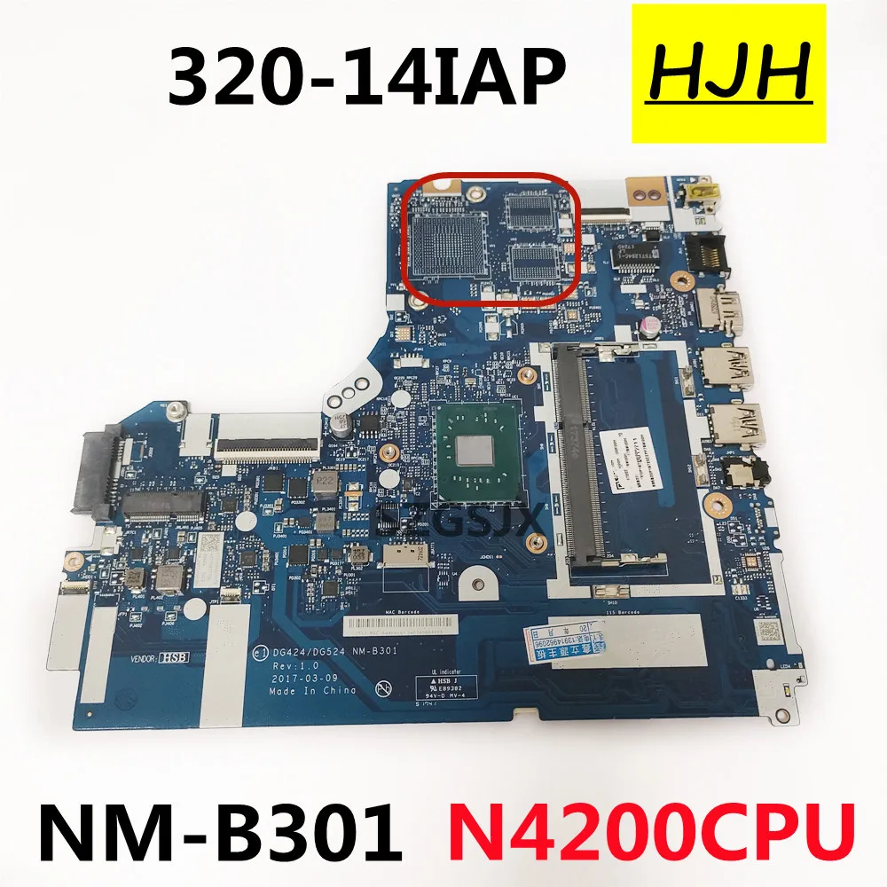 

FOR Lenovo Ideapad 320-14IAP Laptop Motherboard DG424/DG524 NM-B301 with N4200 CPU fully tested