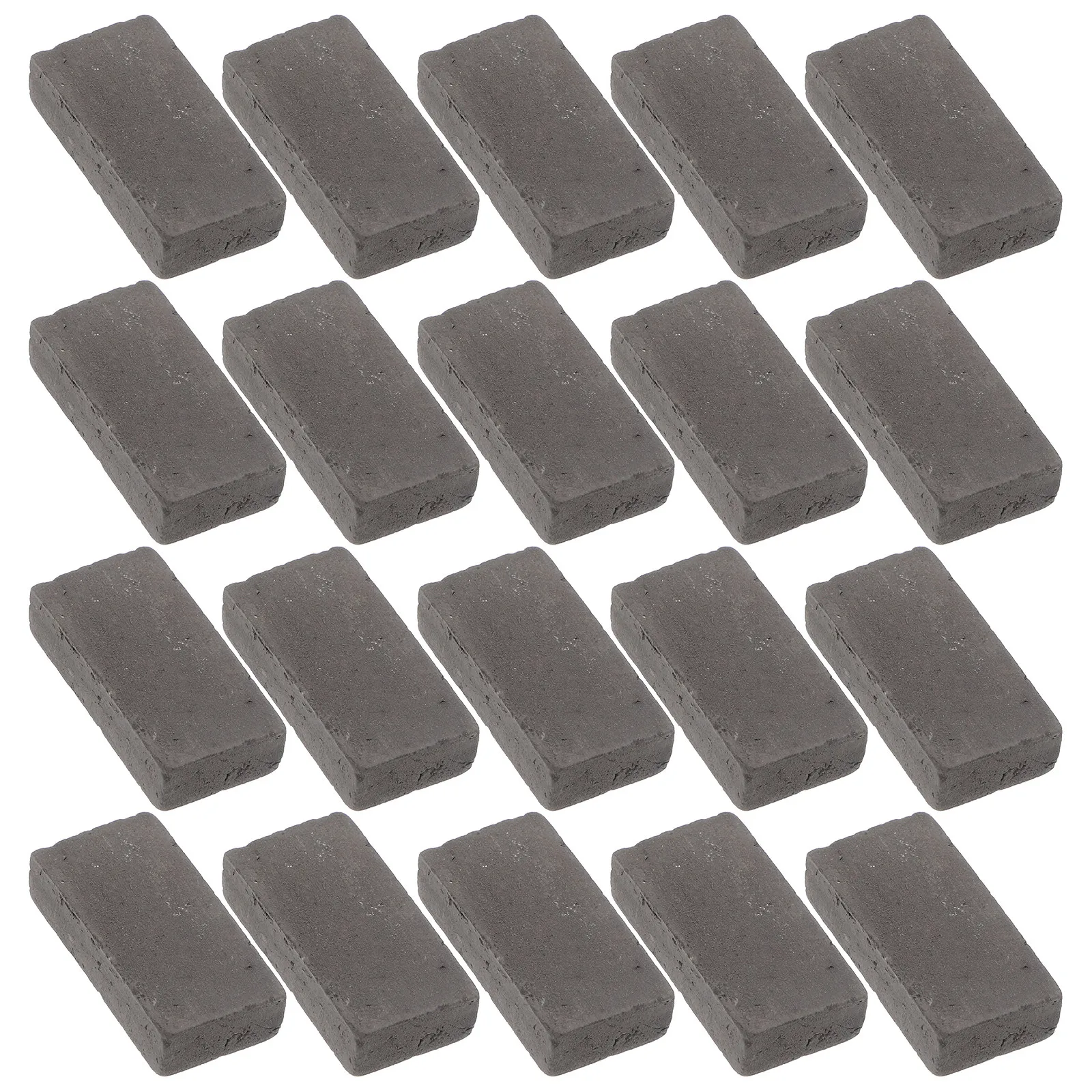 

40Pcs Miniature Bricks Realistic Red Soil Faux Bricks DIY Landscaping Accessories for Sand Table Fish Tank Micro Landscape Decor