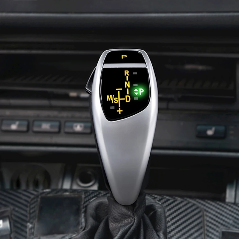 

Новая автоматическая светодиодная ручка переключения передач для BMW 3 серии 320i E46 E60 E90 E91 E92 E93 Автомобильный рычаг переключения передач
