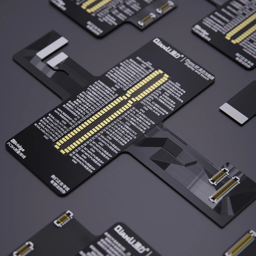 QIANLI iBridge X mainboard Cavo di rilevamento PER LA PARTE ANTERIORE POSTERIORE DELLA MACCHINA FOTOGRAFICA spina Coda di visualizzazione di tocco del telefono Mobile strumento di servizio