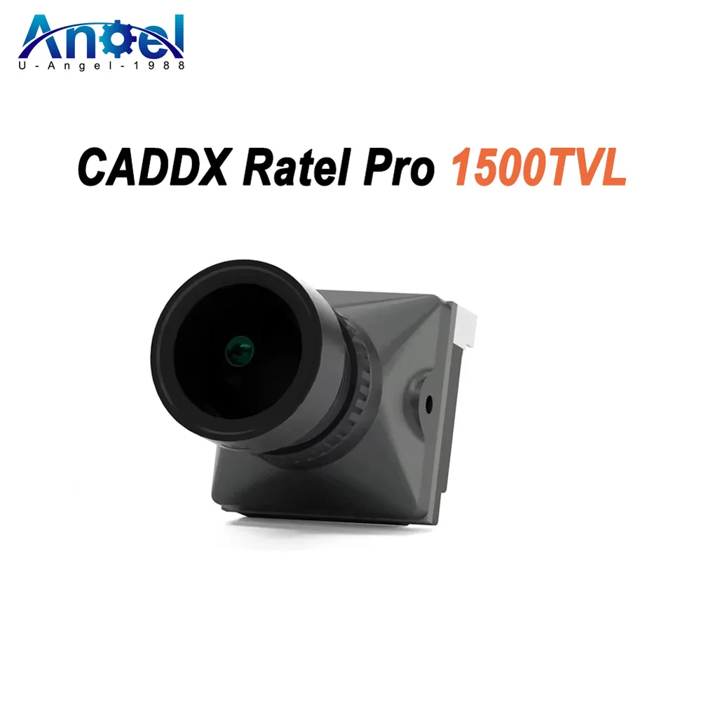 

1/2/5 шт. CADDX Ratel Pro 1500TVL 9,5 г Super WDR 4,5 В-27 В NTSC/PAL CMOS FPV камера ночного видения Starlight Blacklight