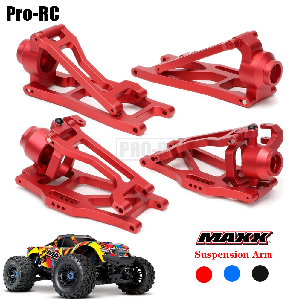 Aluminum Suspension Arms Steering Blocks C-Hubs Carrier Stub Alxe Set 8929 8930 8932 8937 8952 for Traxxas 1/10 MAXX 4S Rc Part