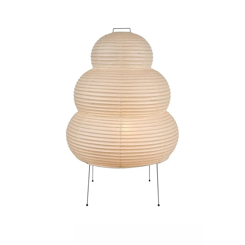 

Japanese-style desk lamp bedroom bedside wabi sana ins wind rice paper art living room homestay floor lamp