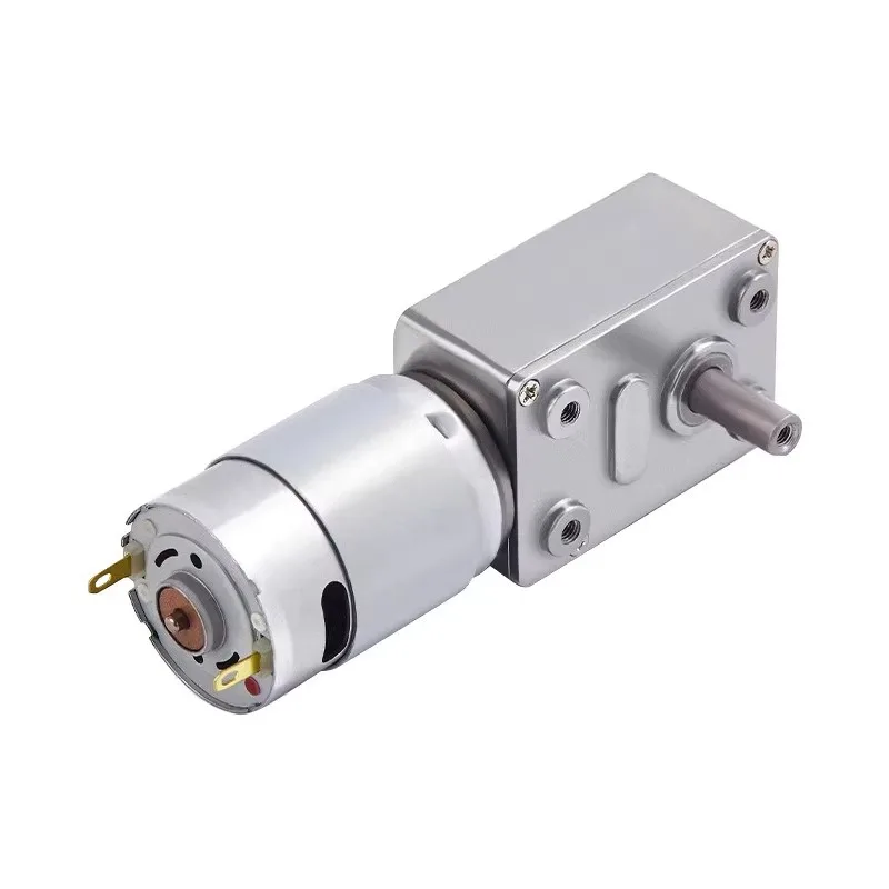 Turbo Worm Reducer Motor Parameter Customization Miniature Self-locking Metal Gear Speed Motor 12v24v