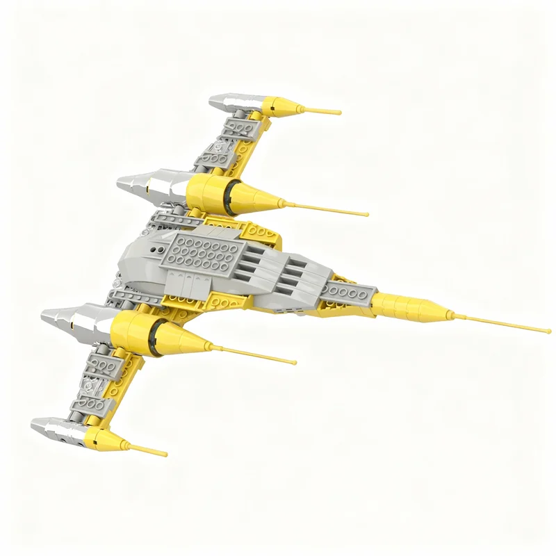 211pcs MOC Star Battle Ultimate Collector Series NB-1S Royal Bomber Model Building Blocks 3D Assemble Collection Creative Idea