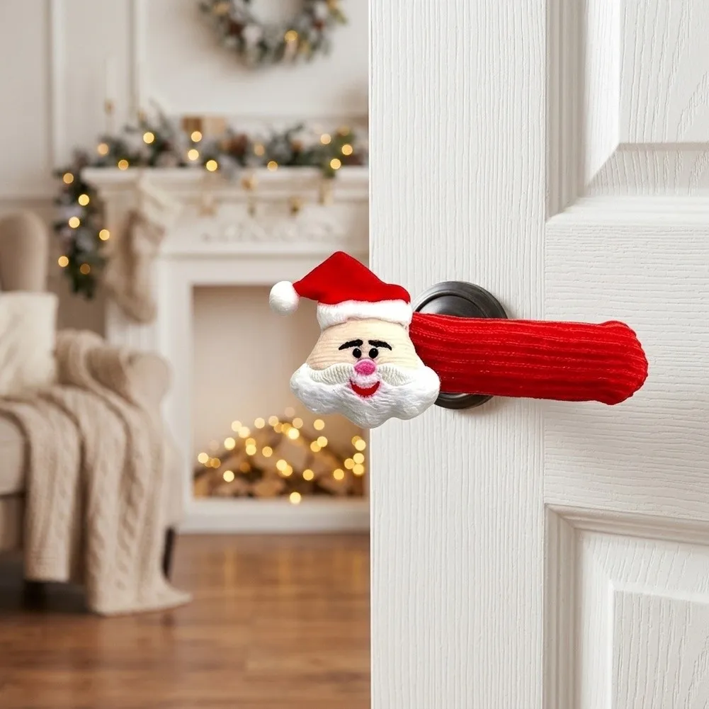 Infant Safety Door Handle Protector Anti Static Bump Resistant PVC 15x10x2.5cm Easy Install Festive Home Decor