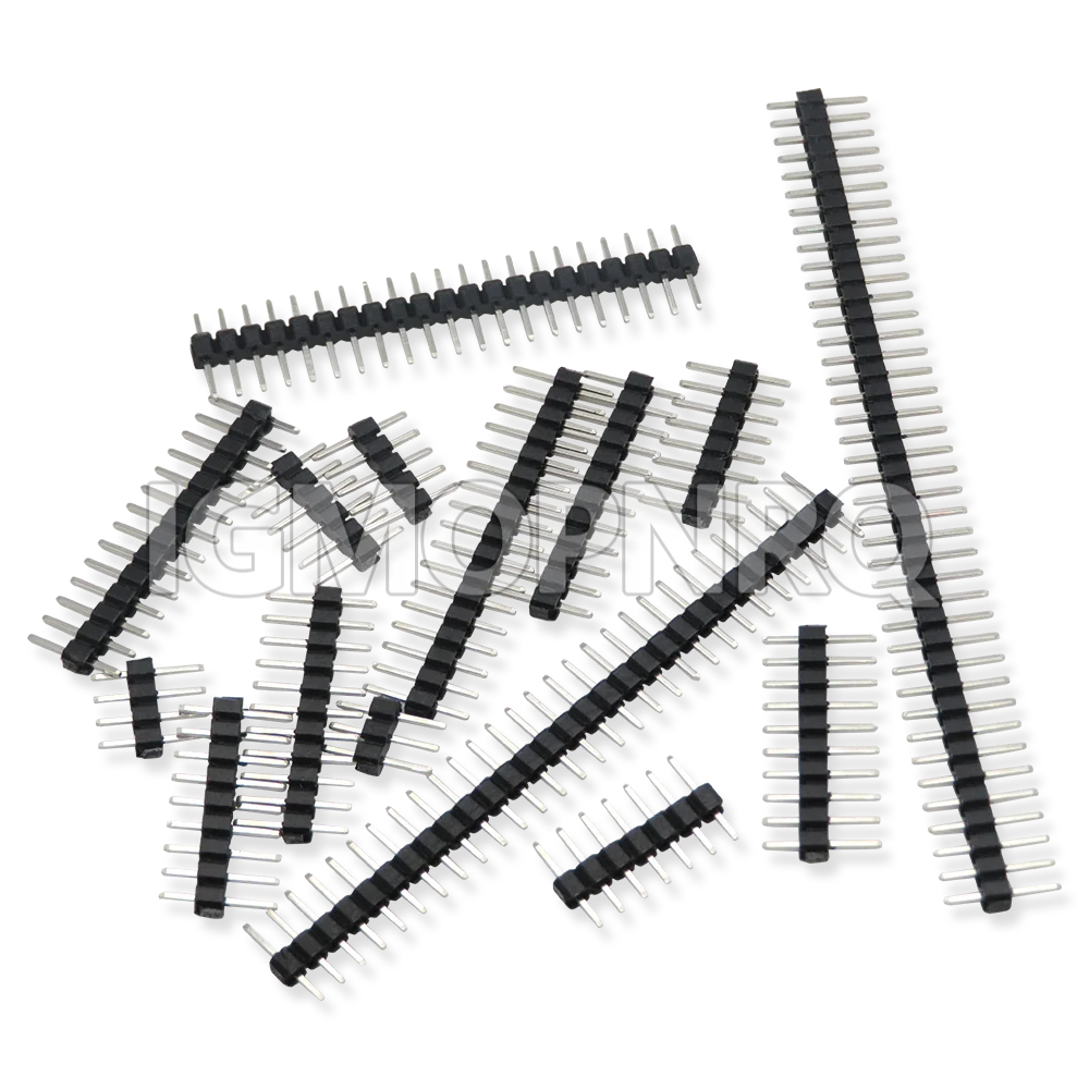 10 sztuk 2.0mm jeden rząd proste męskie głowica pinowa 2mm 1x 2/3/4/5/6/7/8/40 Pin złącze paska gniazdo 2P 5P 6P 7P 8P 10P 15P 40 P nowość — zdjęcie 5