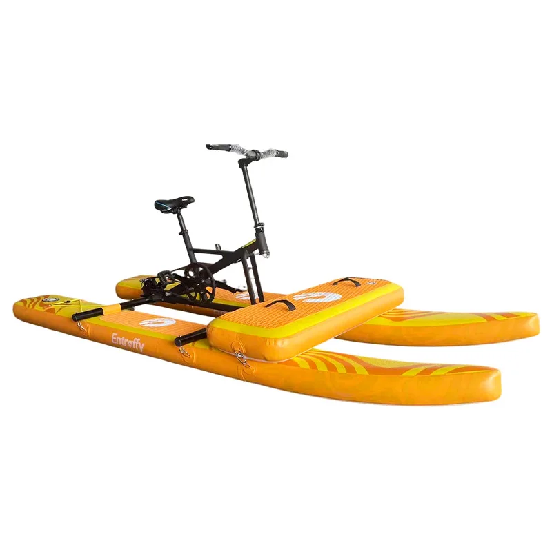 

Новый водный велосипед 2026 года с надувным дном (Drop Stitch) и складным пропеллером для взрослых