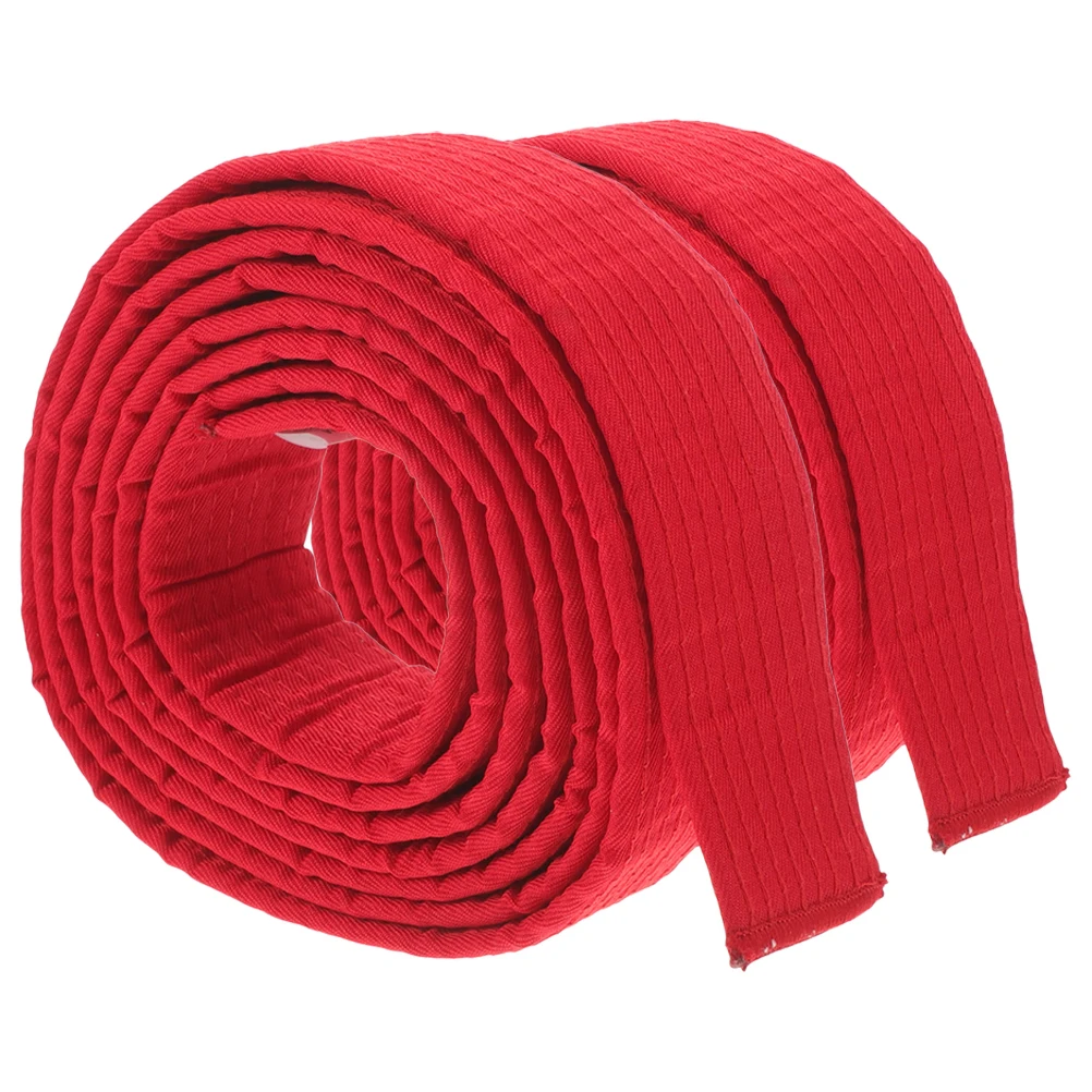 

Пояс для тхэквондо, дзюдо, учебные сеансы, каратэ для взрослых, мальчиков, красная система ранглинга взрослых для детей