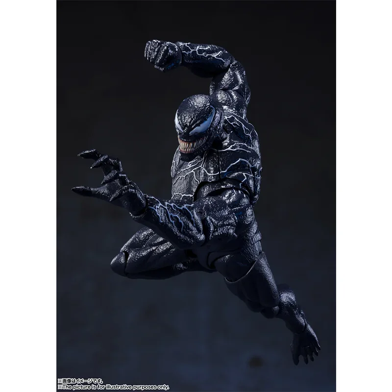 Bandai S.H.Figuarts Anime Marvel Let There Be Carnage Venom CARNAGE Anime figura de acción modelo juguetes muñecas regalos en Stock